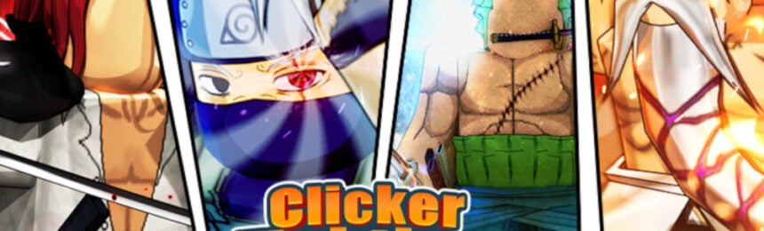 Clicker Fighting Simulator characters on the official artwork.
