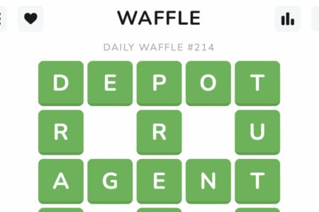 Waffle Game website